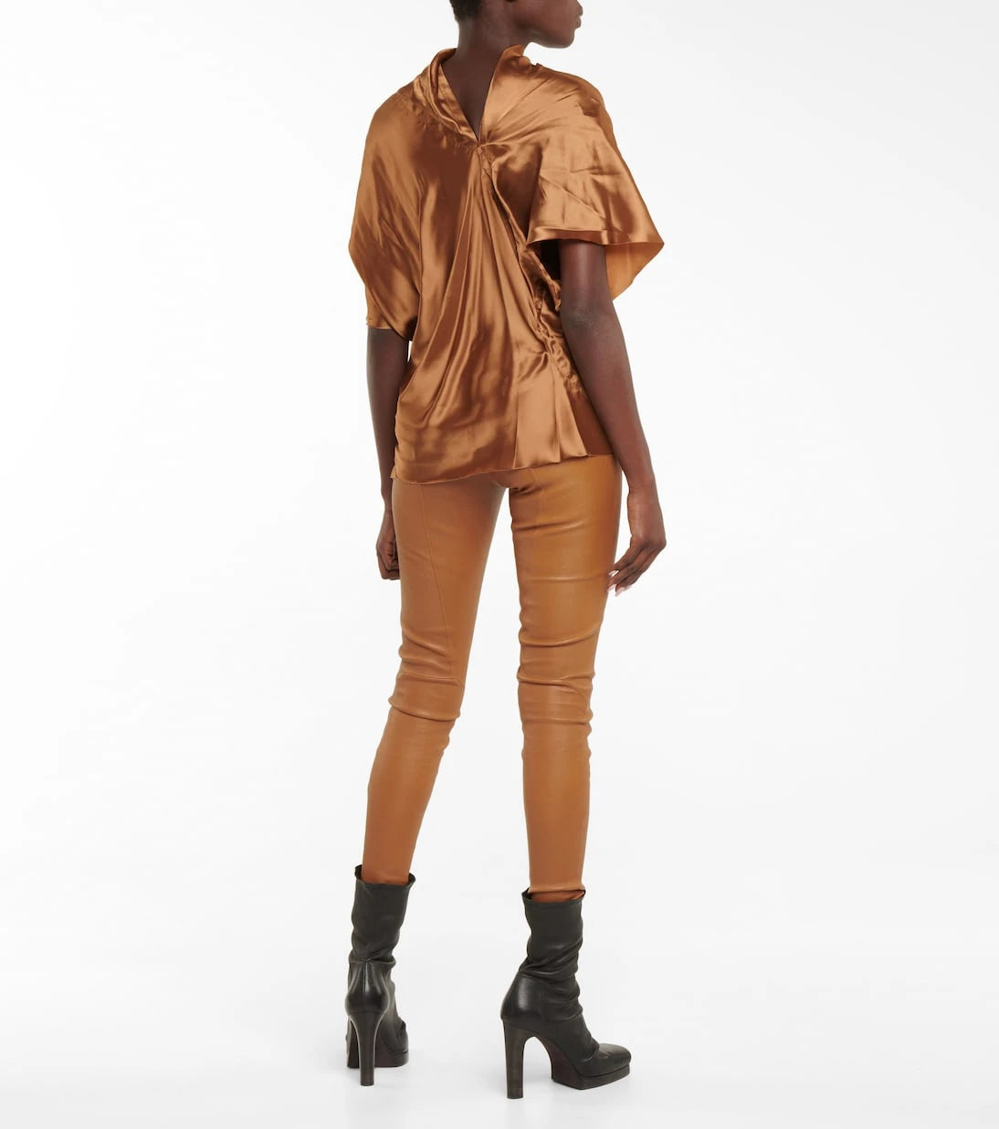 Rick Owens - Asymmetric draped top