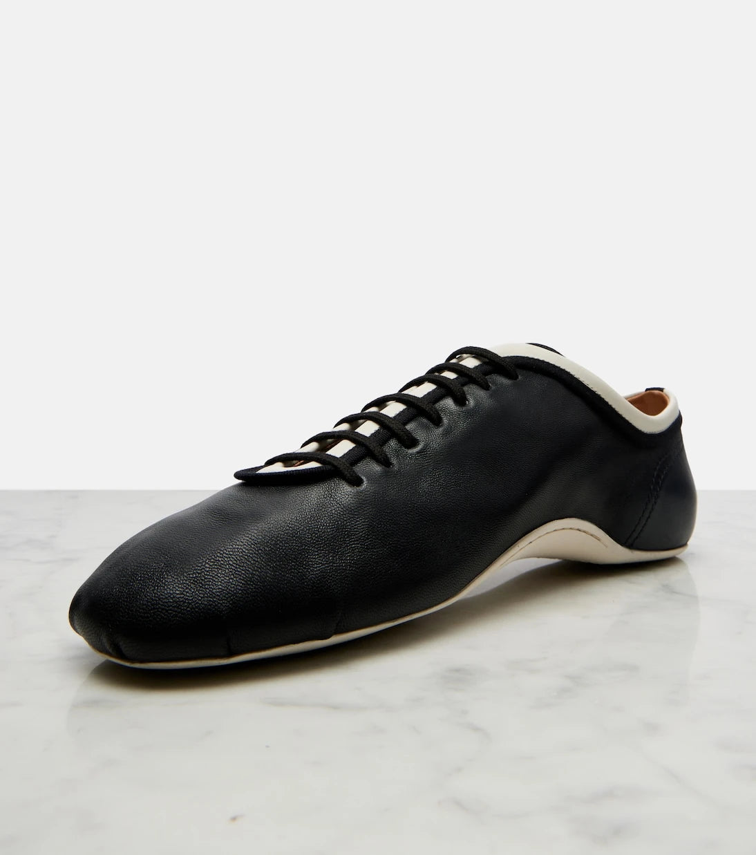 Dries Van Noten - Leather sneakers