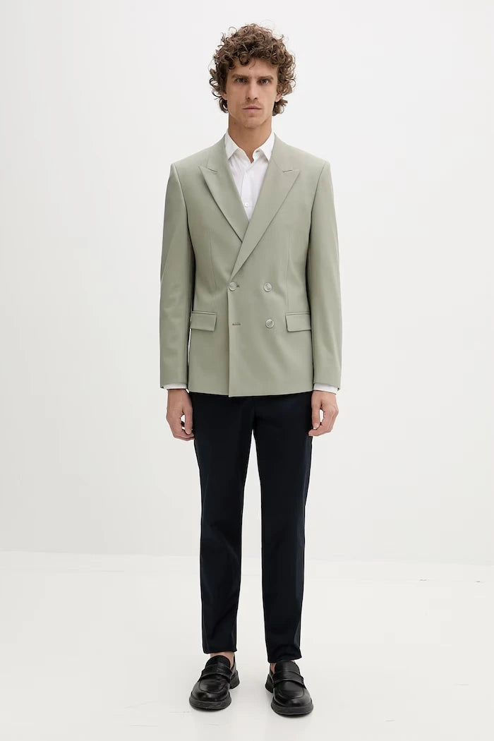 HUGO erkek slim fit pamuklu elastanlı pantolon Hesten253X