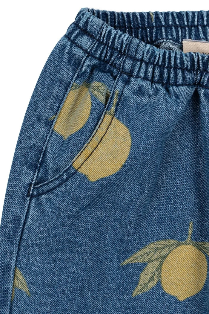 Konges Sløjd MAGOT PANTS GOTS Çocuk Kot Pantolon