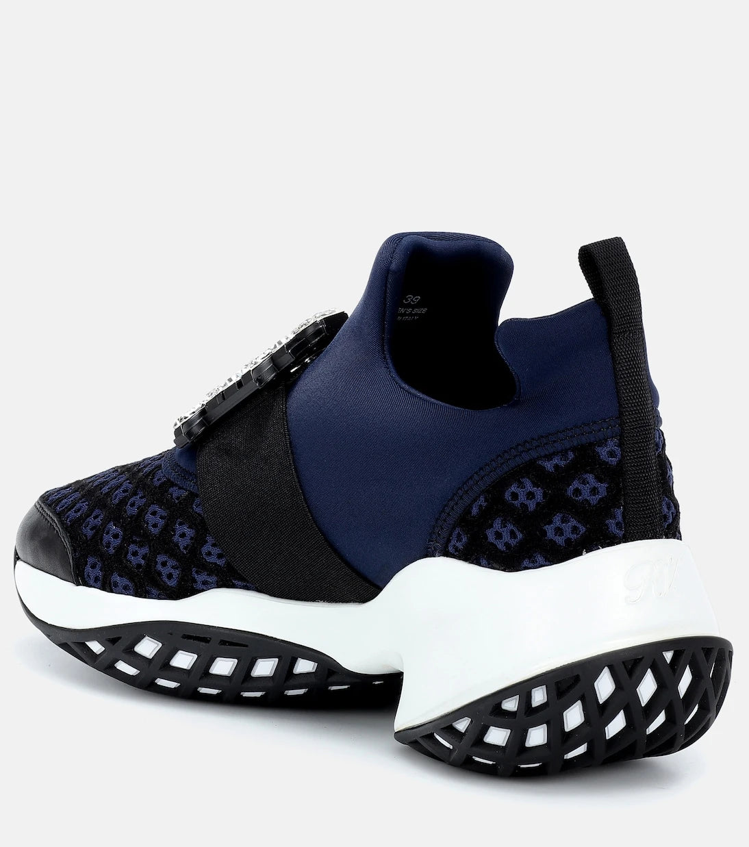 Roger Vivier - حذاء رياضي Viv' Run Strass Buckle