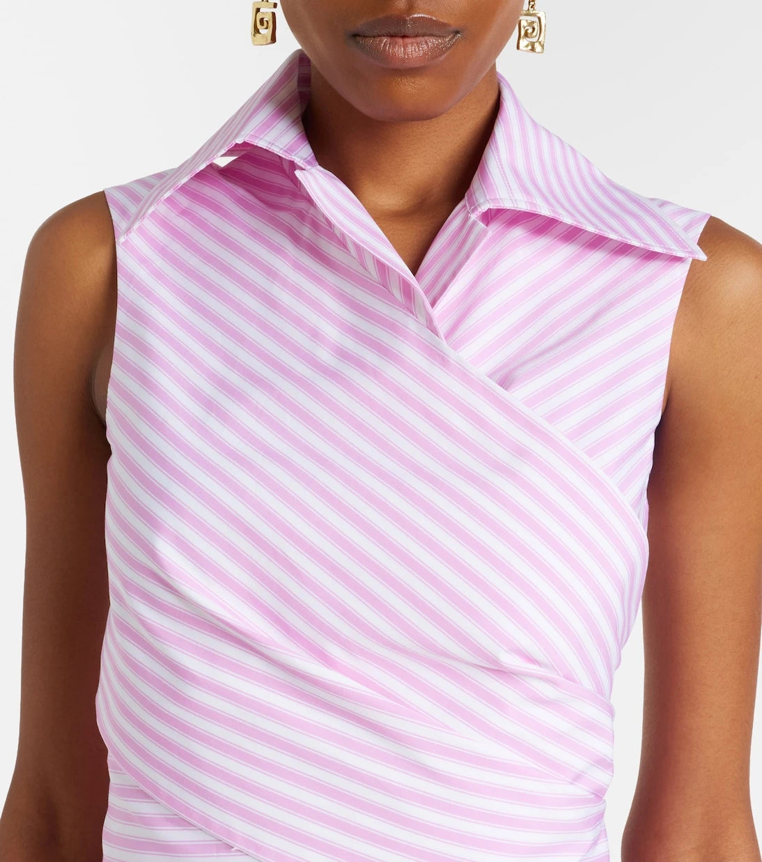 Patou - Striped cotton top