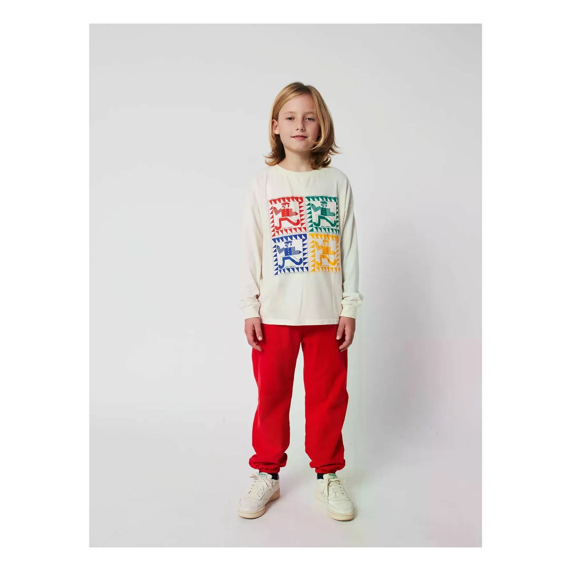 Bobo Choses - T-shirt Brushes Organic Cotton | Ecru