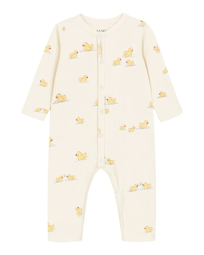 Fanga Fontana bebek tulumu çocuklar için pamuklu BELLO DUE ONESIE OCS