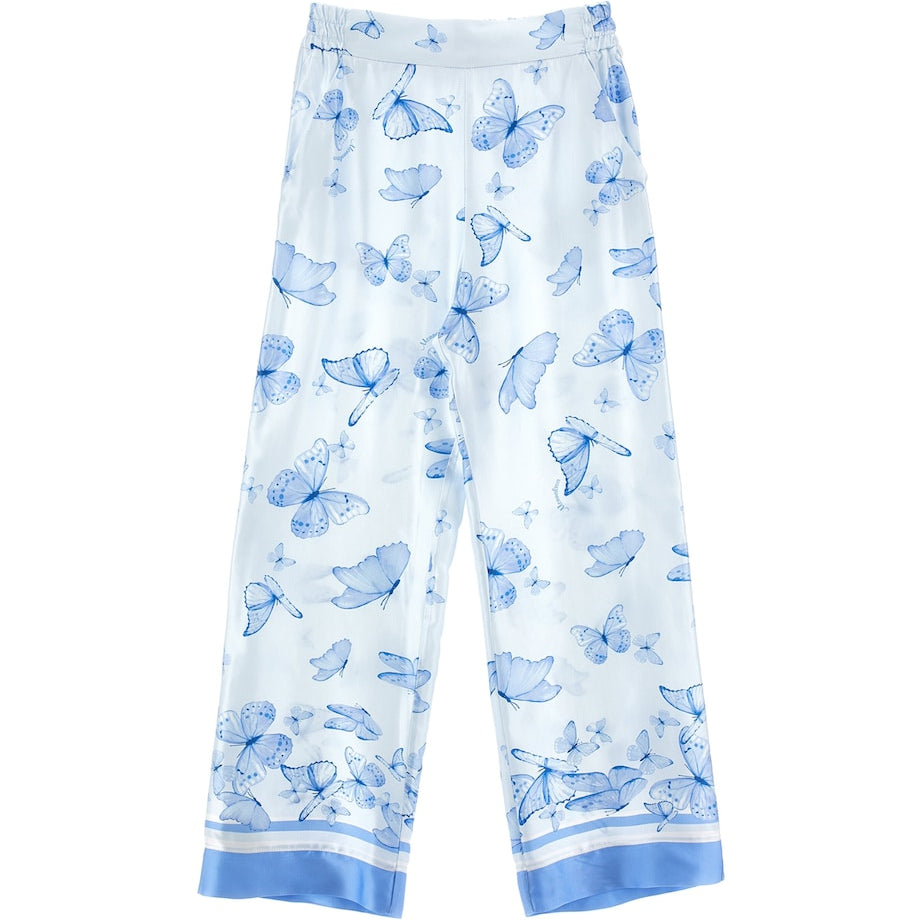 Satin Butterfly Trousers (2-14 Years)