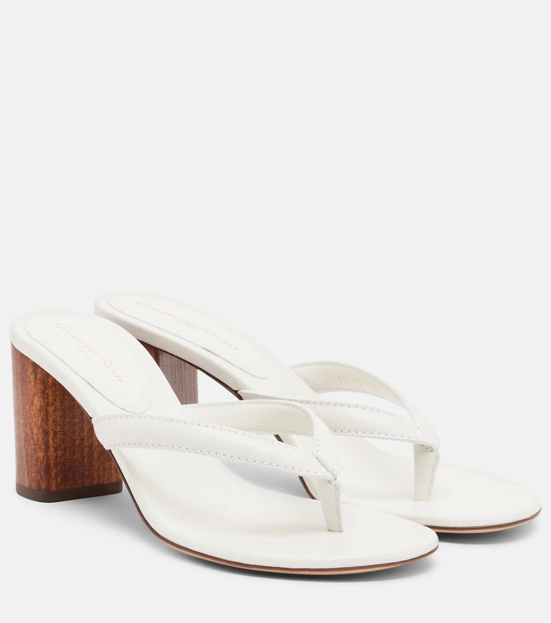 Gianvito Rossi - Leather thong sandals