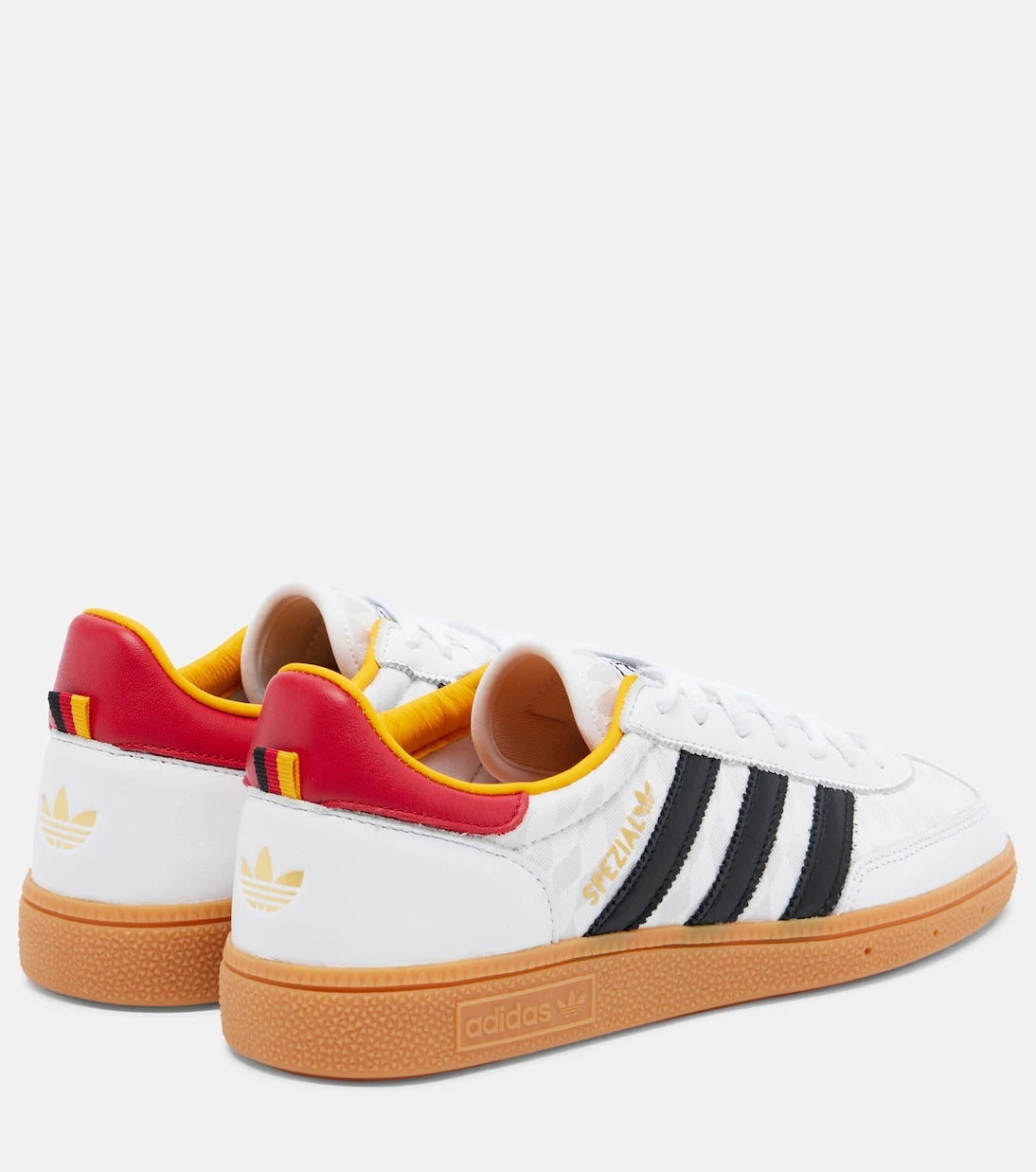 Adidas - Handball Spezial leather-trimmed sneakers