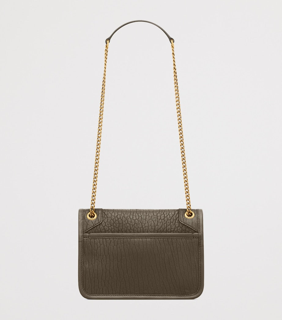 Green Mini Leather Niki Shoulder Bag