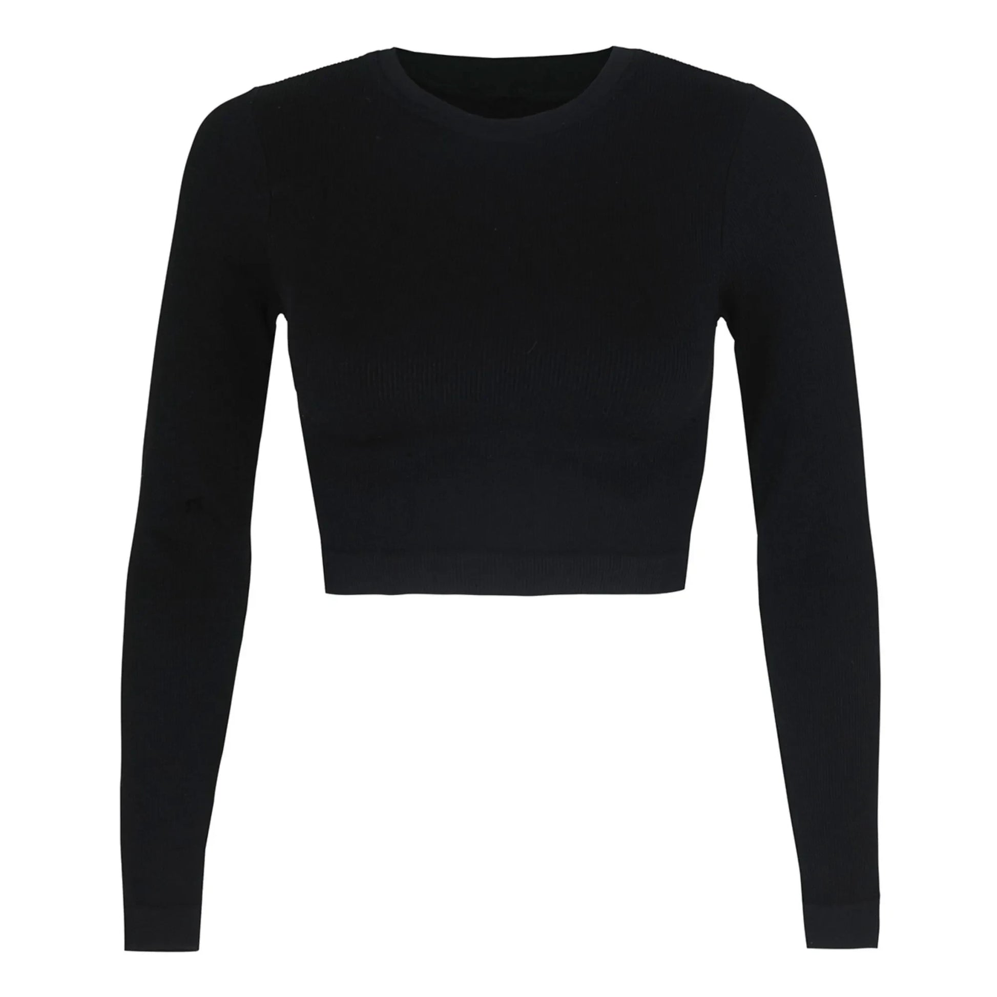 PRISM² - Evoke Ribbed Top | Black