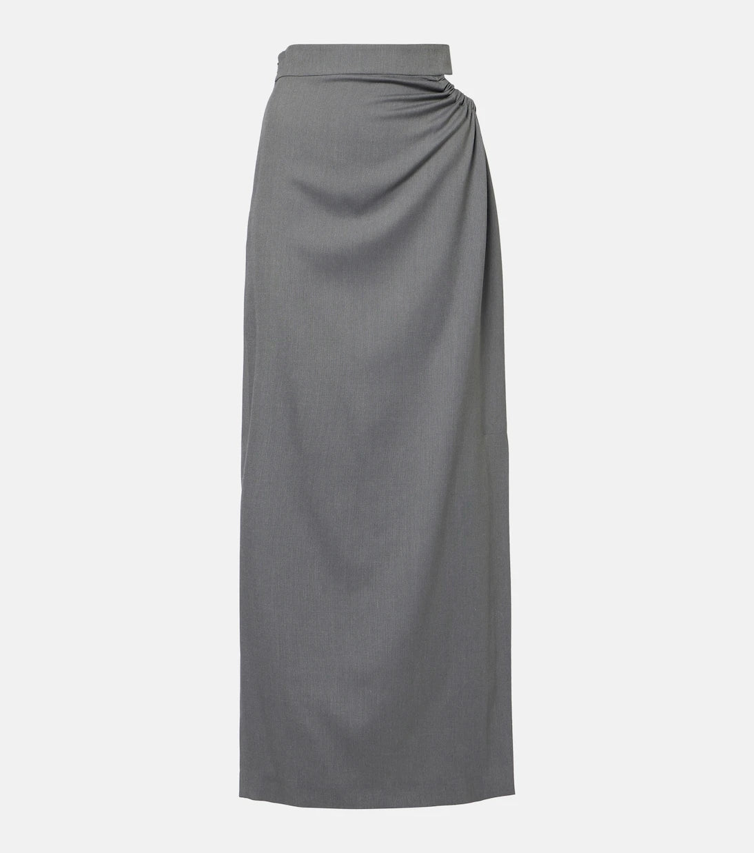 Max Mara - Wool and silk maxi skirt