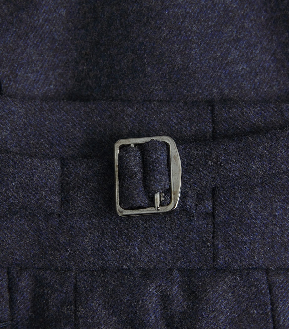 Wool-Cashmere Casalnuovo Trousers