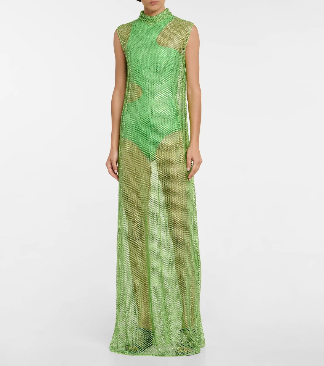 Stella McCartney - Mesh maxi dress