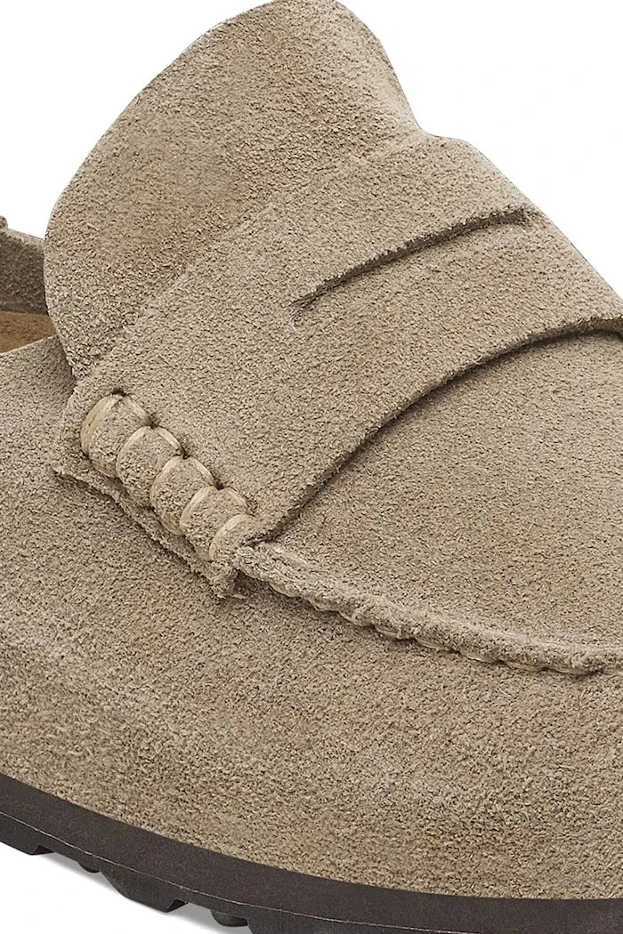 Велурени чехли Birkenstock Naples Wrapped LEVE