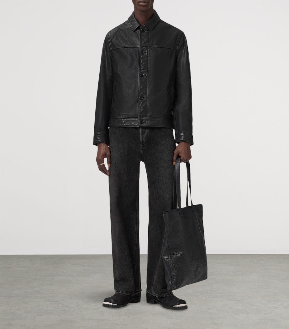 Black Nates Leather Jacket