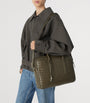 Leather Intrecciato Getaway Briefcase