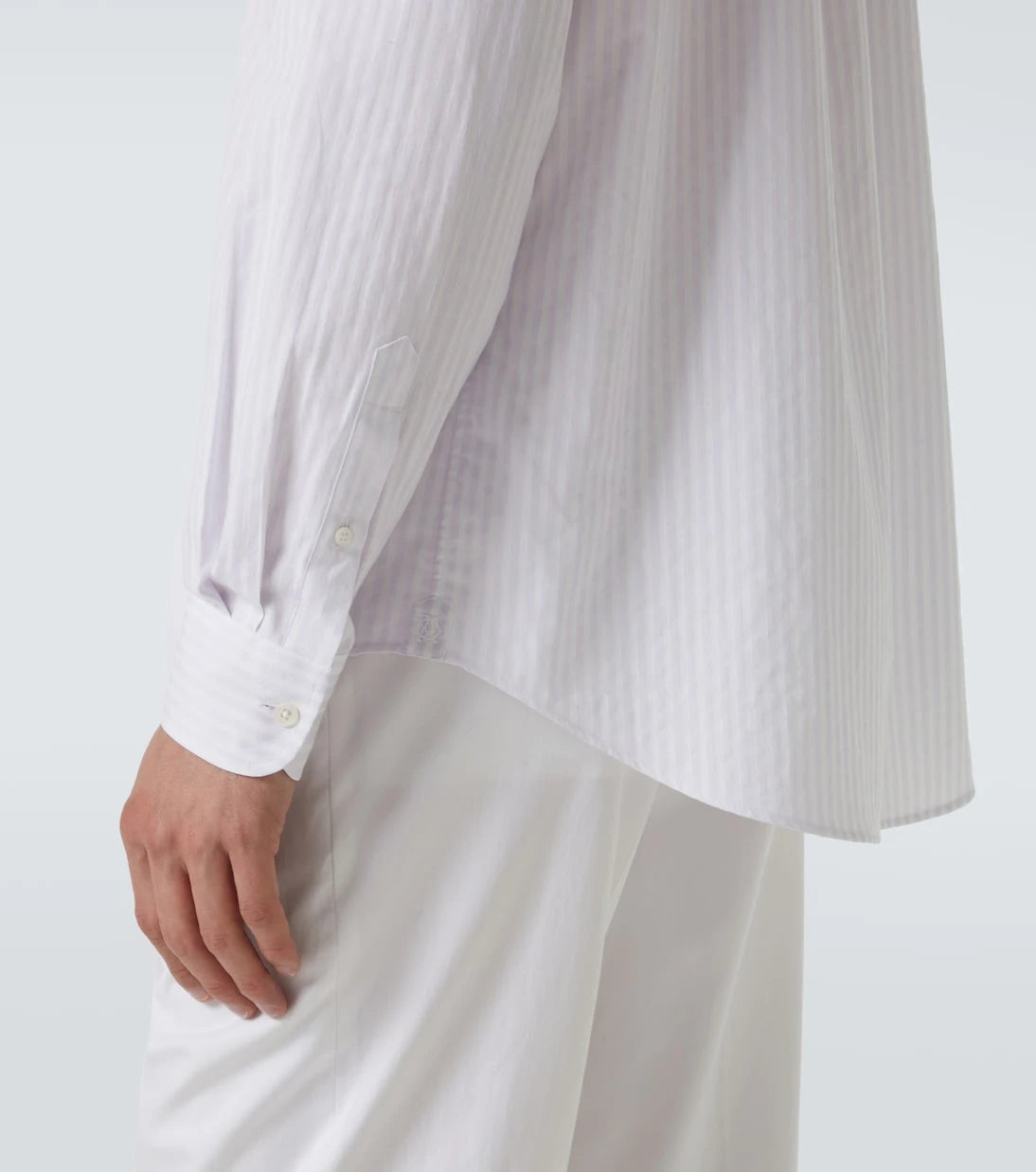 Dunhill - Striped cotton Oxford shirt