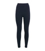Max Mara Blue Logo Leggings