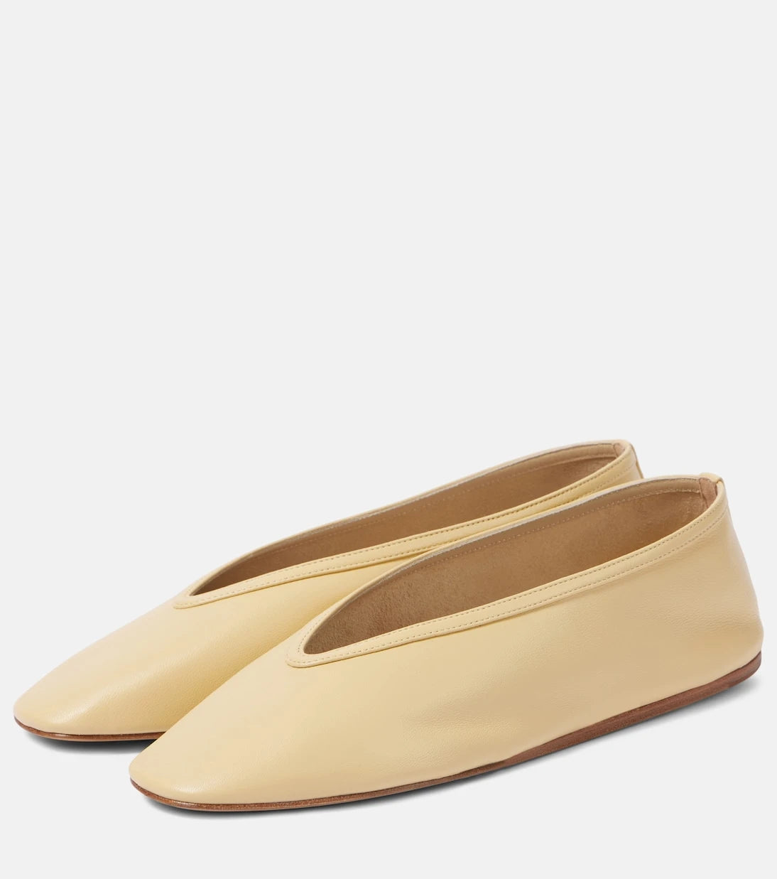 Le Monde Béryl - Luna leather ballet flats