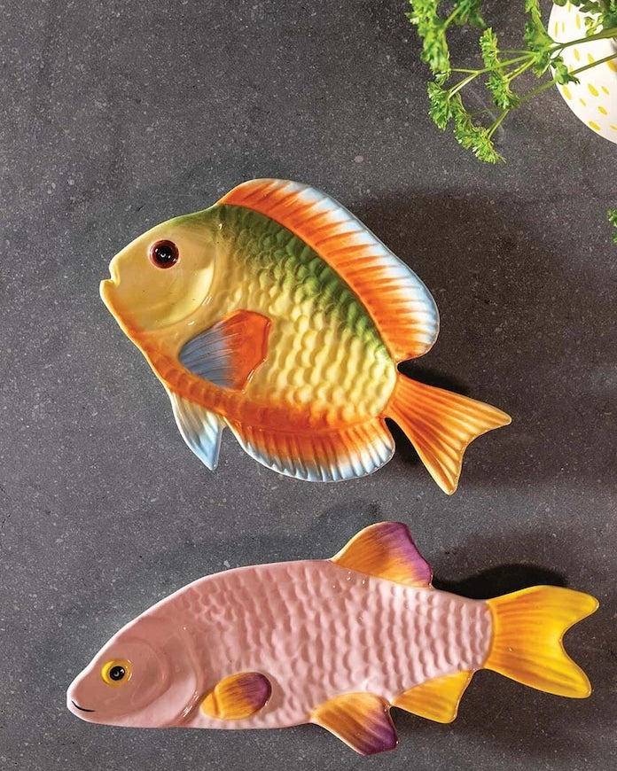 &k amsterdam Plate Fish Rainbow Tabak
