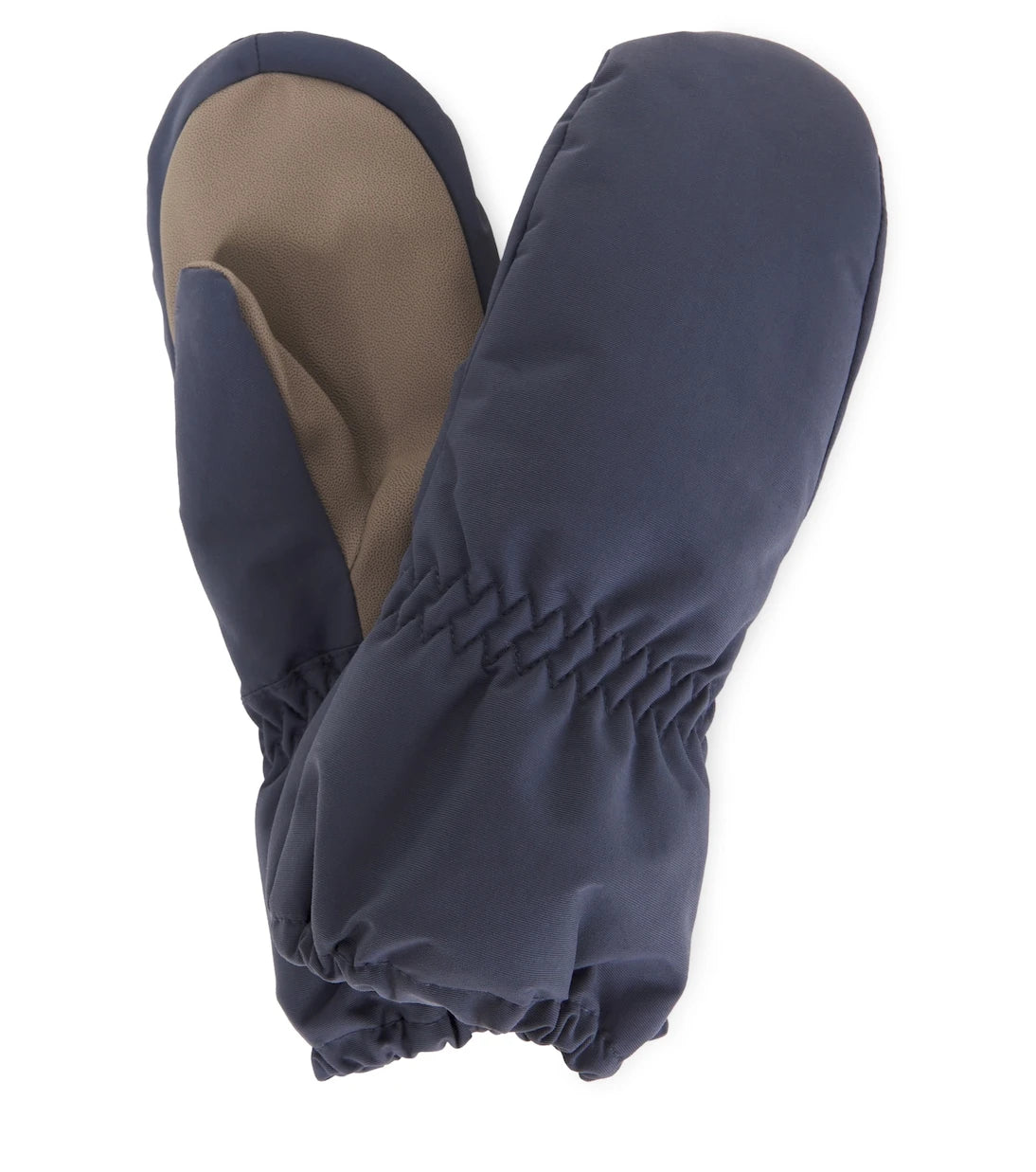 Wheat - Monta fleece-lined mittens