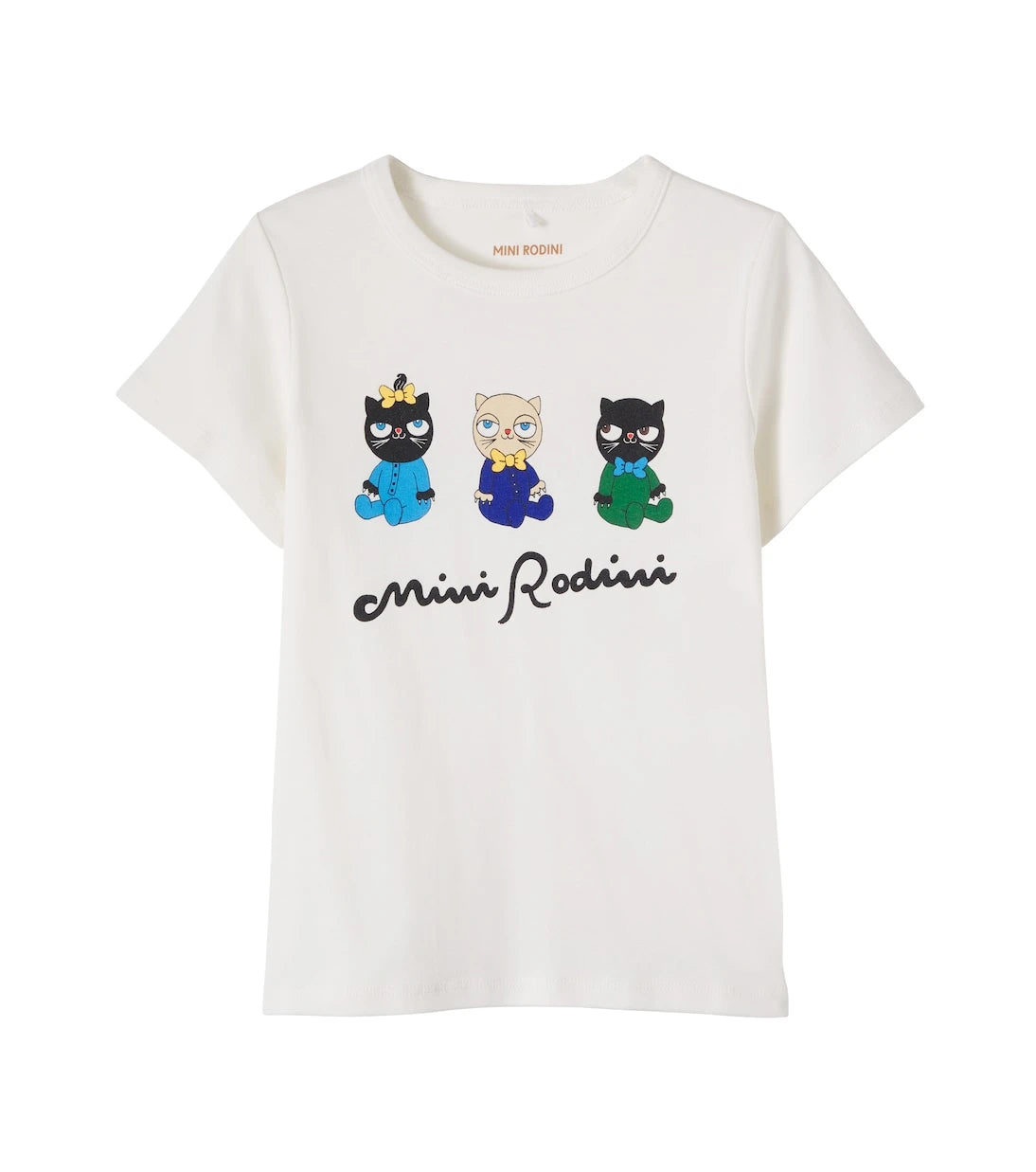 Mini Rodini - Baskılı pamuklu jarse tişört