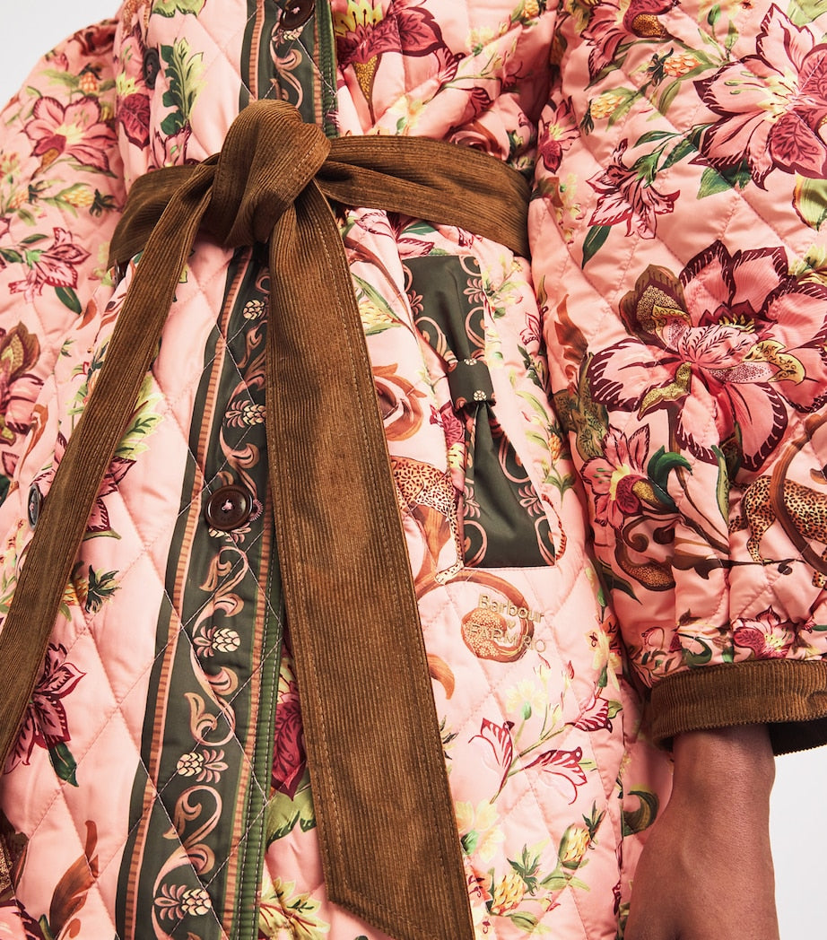 Multi x FARM Rio Quilted Cami Coat