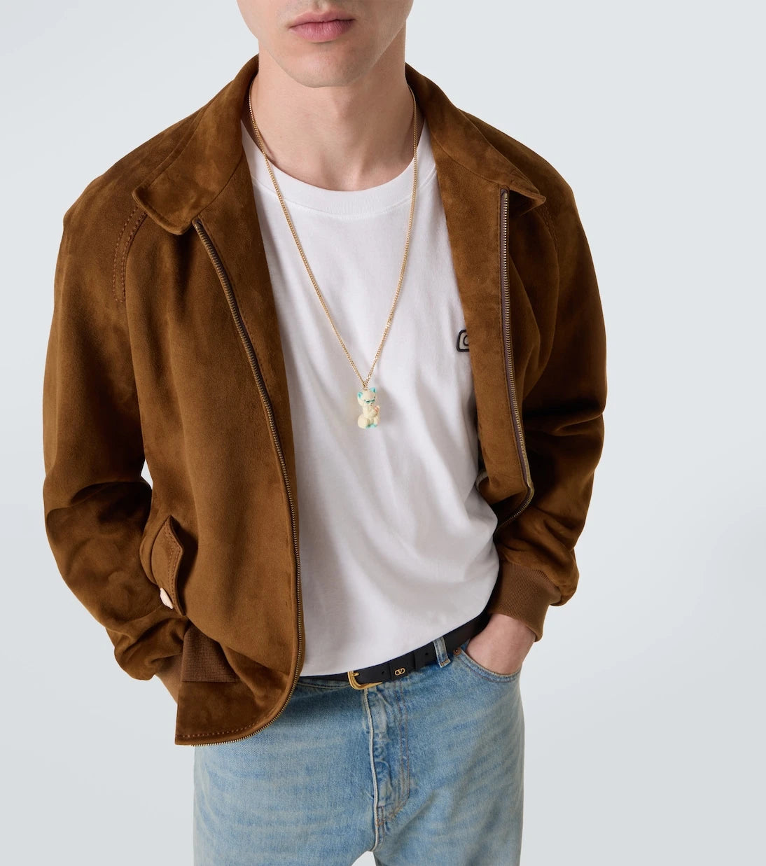 Valentino - VLogo cotton jersey T-shirt