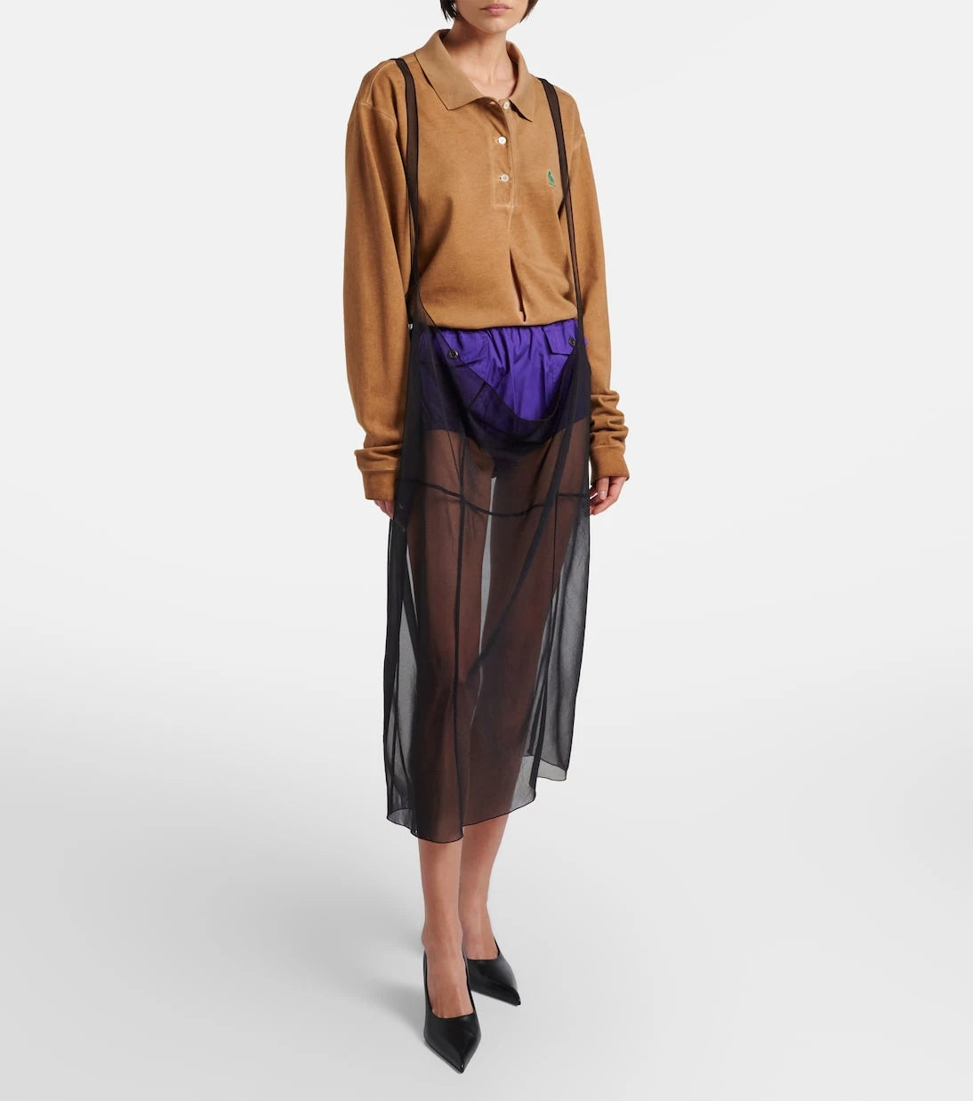 Prada - Cotton poplin shorts