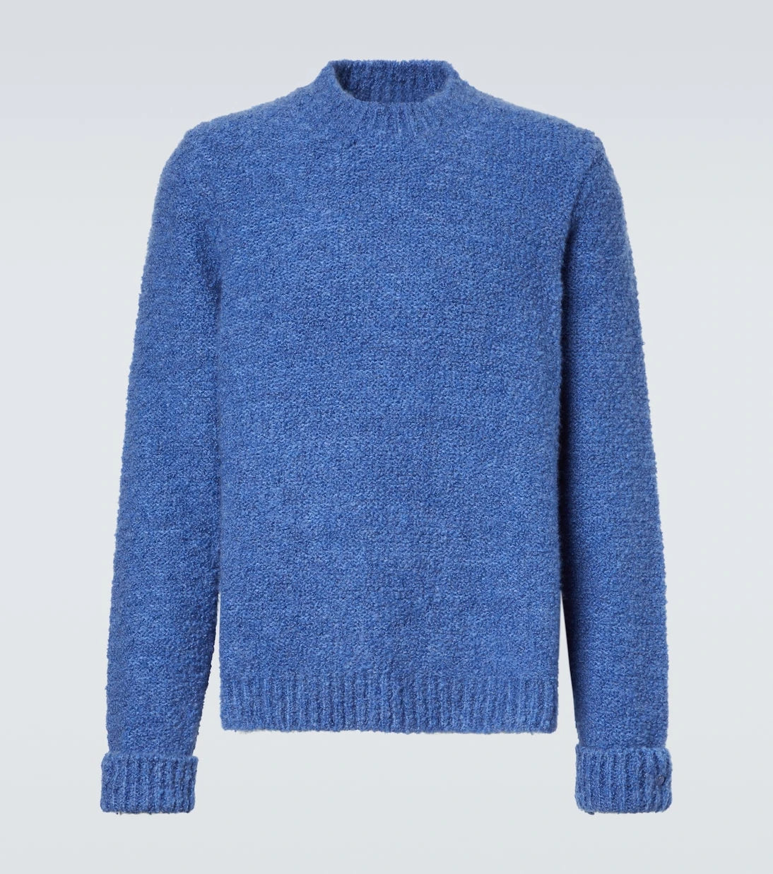God's True Cashmere - Cloud cashmere sweater with lapis lazuli