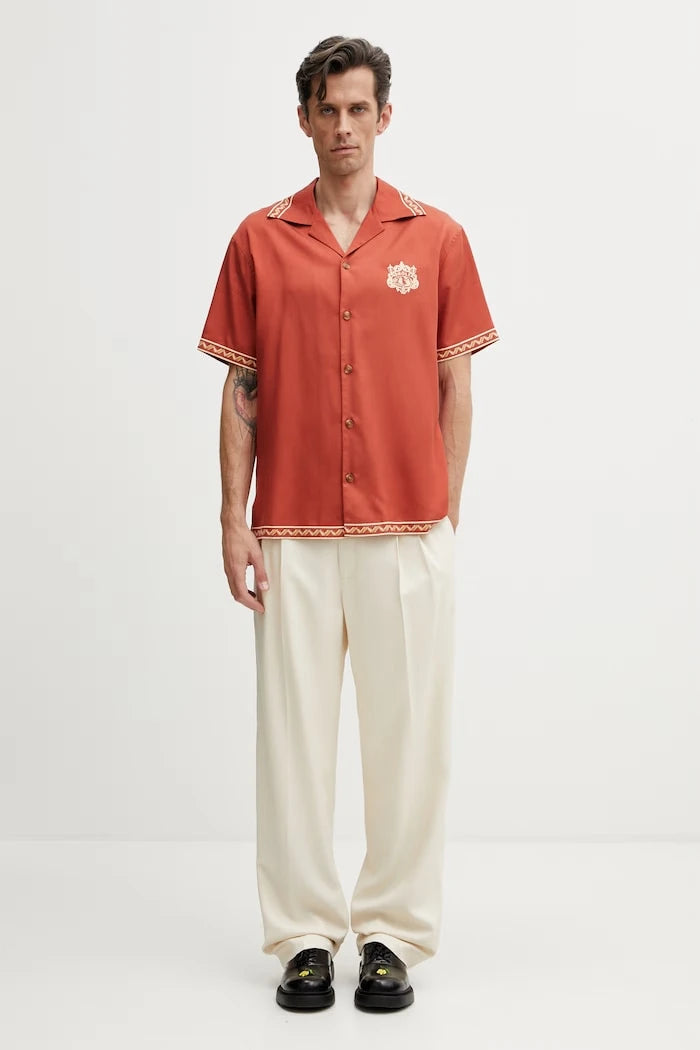 Drôle de Monsieur resmi erkek viskon pantolon Golfeur