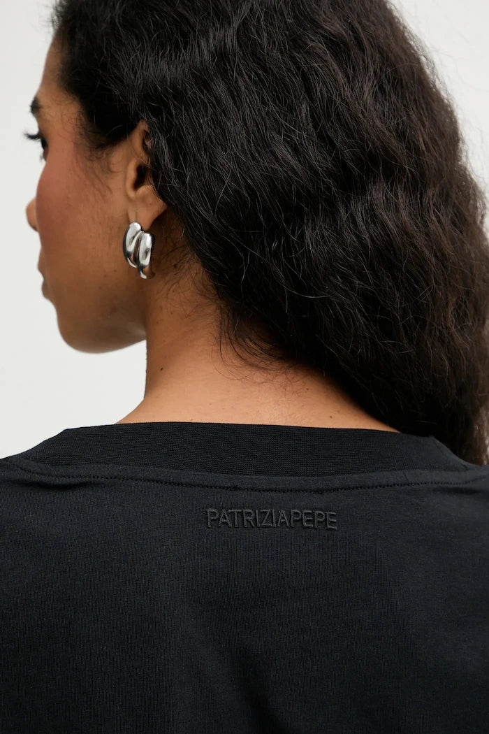 Памучен топ Patrizia Pepe