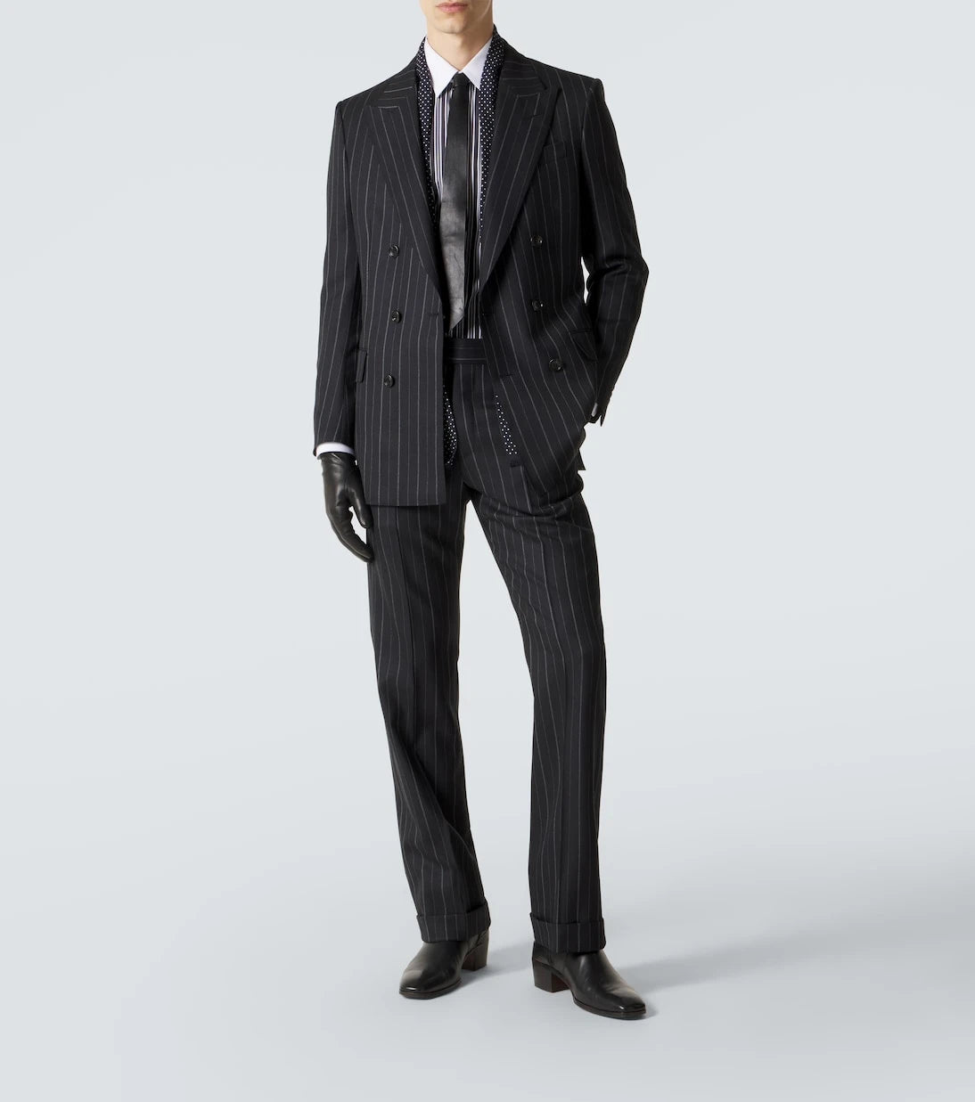 Tom Ford - Striped wool straight pants
