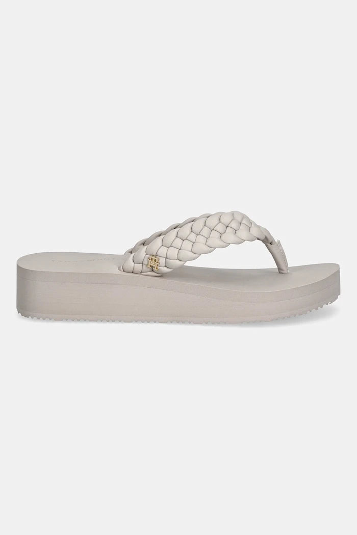 Джапанки Tommy Hilfiger TH WEDGE CORNROW BEACH SANDAL