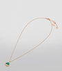 Rose Gold, Diamond and Malachite Divas' Dream Necklace