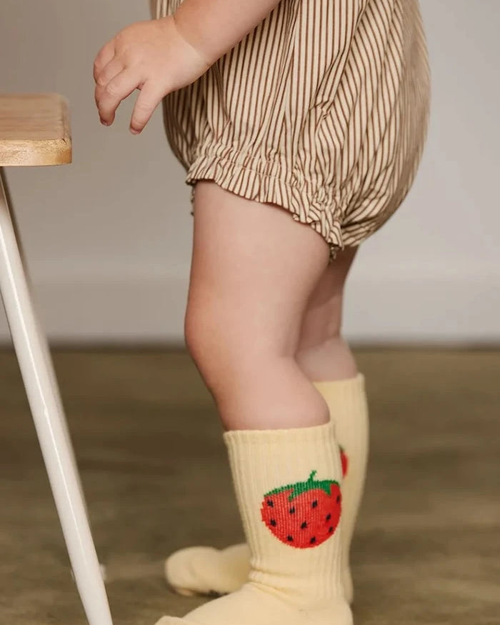 Mini Rodini чорапи за деца Strawberry 2 броя