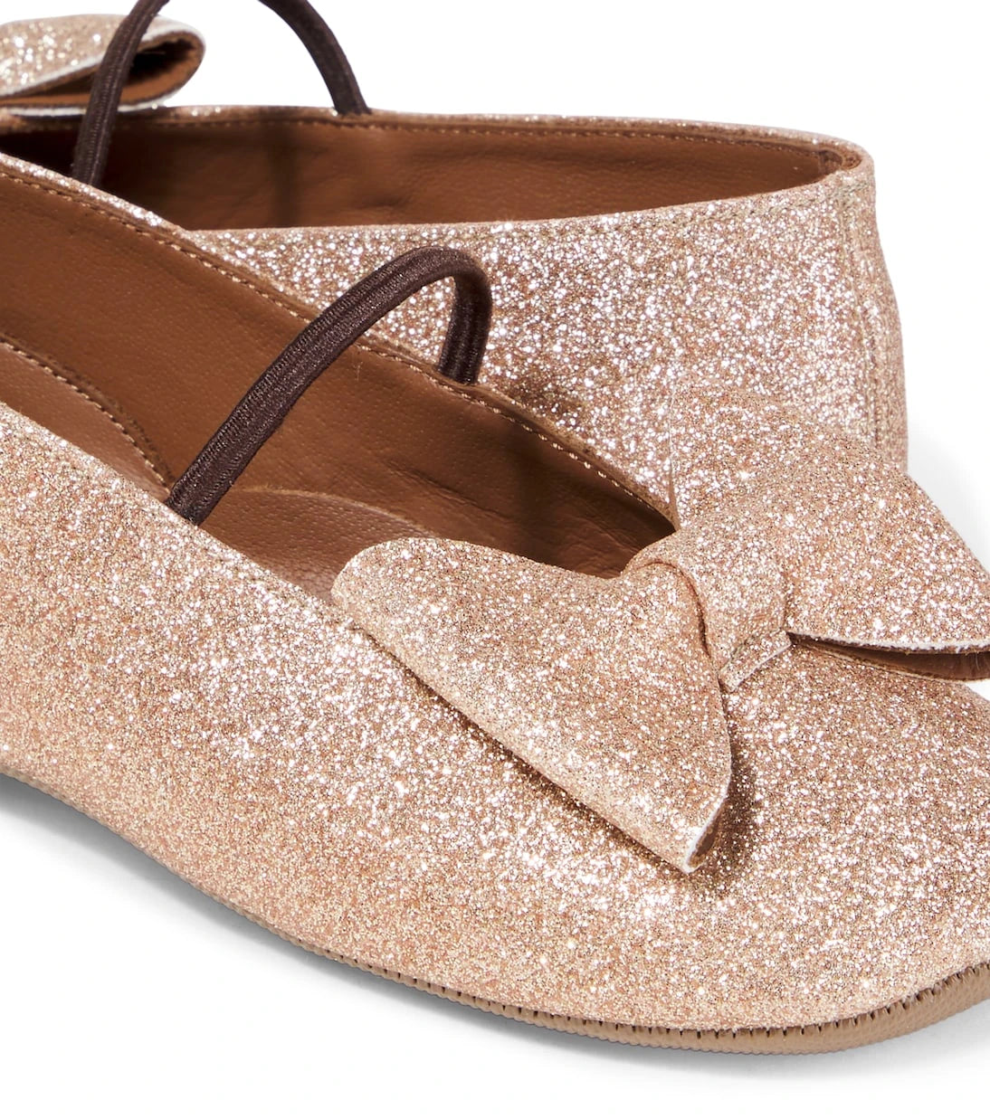 PèPè - Bright glitter ballet flats