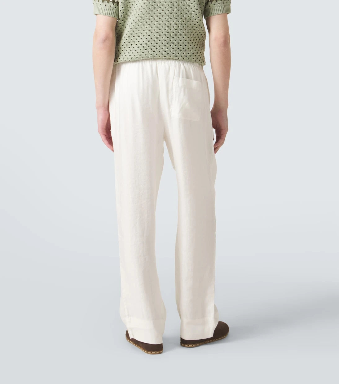 Frescobol Carioca - Luan linen-blend straight pants