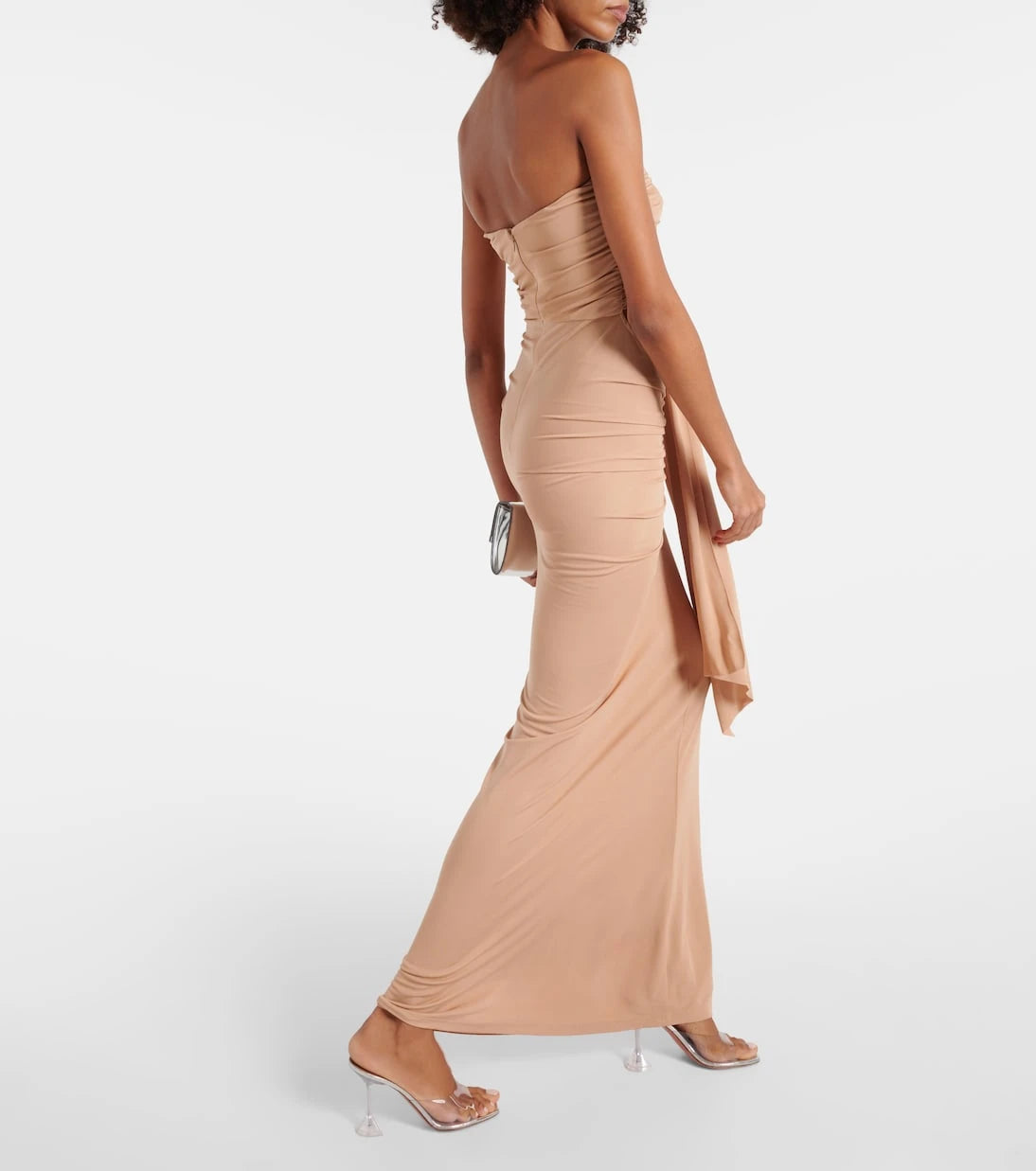 Christopher Esber - Bezel Quartz sash maxi dress