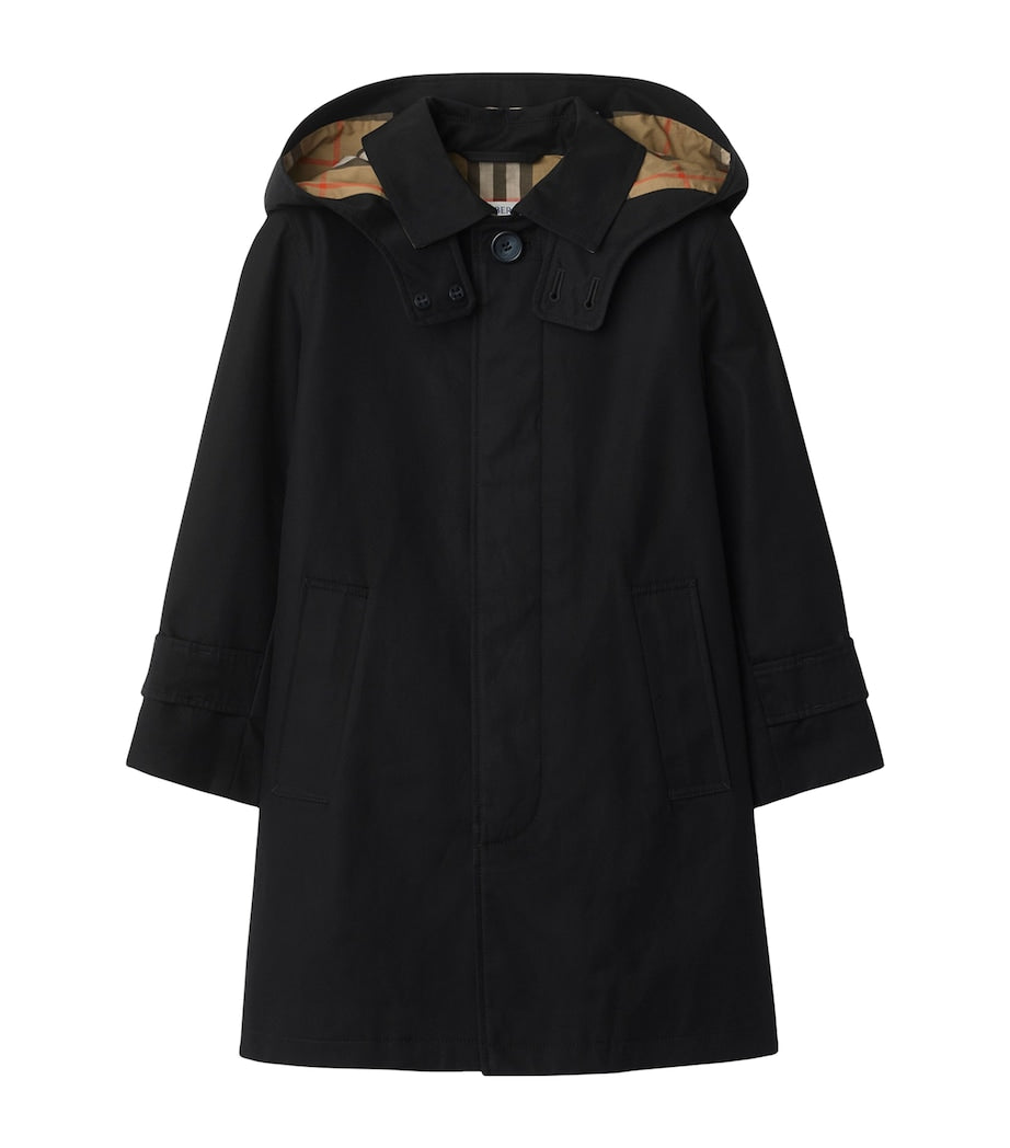 Burberry Kids Cotton Adaptable Car Coat (3-12 Years)