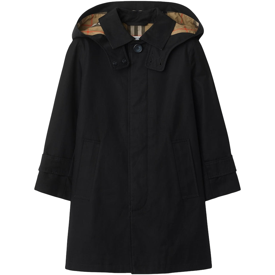 Burberry Kids Cotton Adaptable Car Coat (3-12 Years)