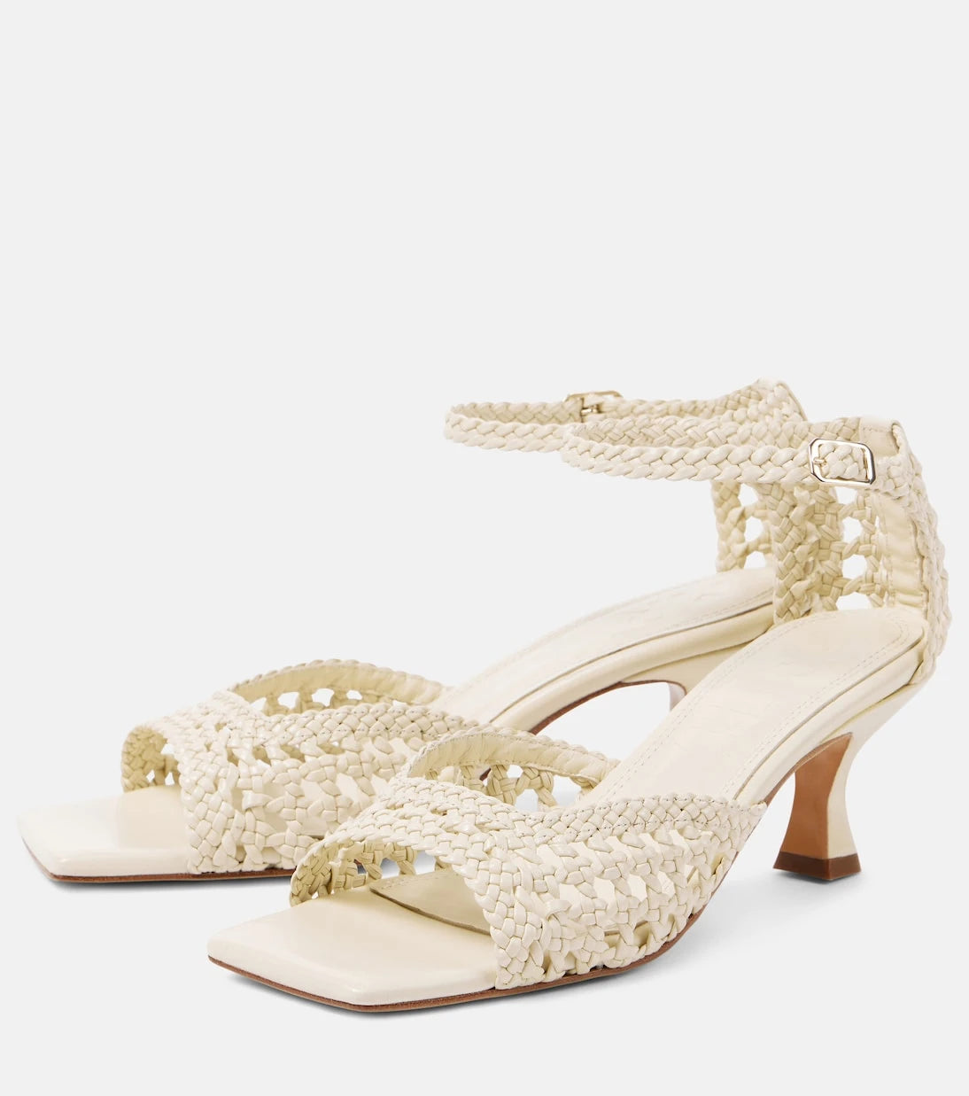 Souliers Martinez - Veronica woven leather sandals