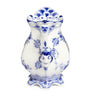 Blue Fluted Full Lace Cream Jug (70ml)