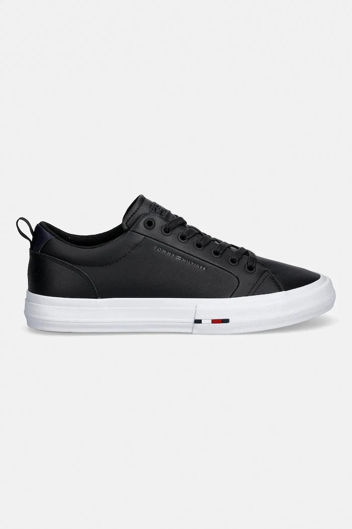 Кожени маратонки Tommy Hilfiger HARLEM STREET LTH