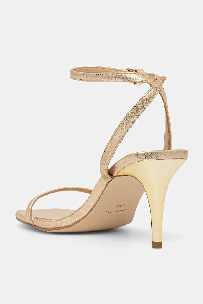 Кожени сандали MICHAEL Michael Kors Liana Mid Sandal