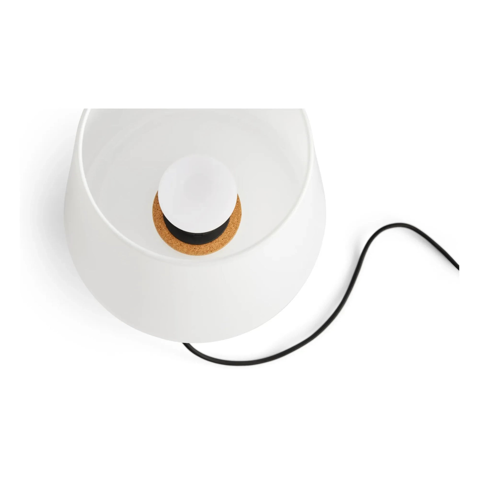 Hay - Apollo table lamp in opaline glass  | White