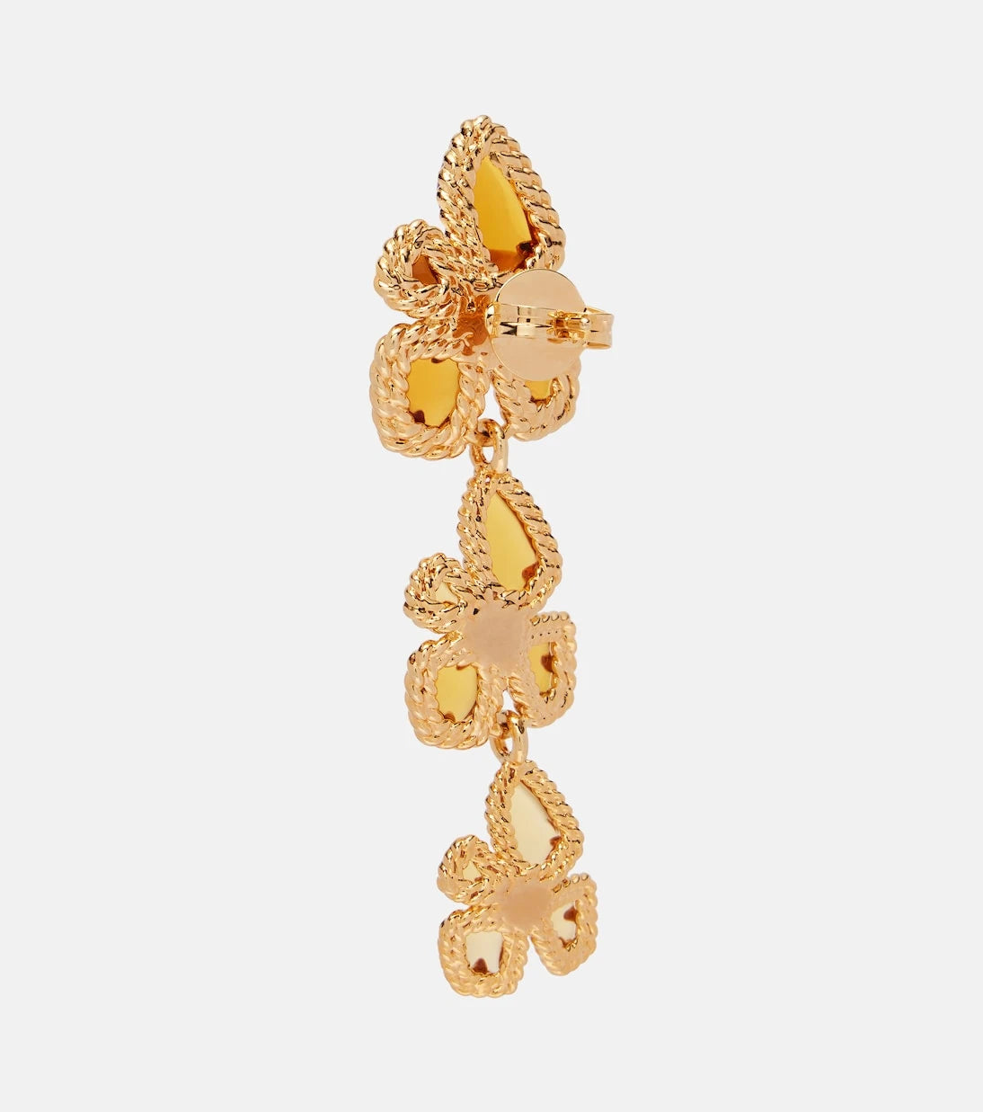 Zimmermann - Bloom Large embellished drop earrings