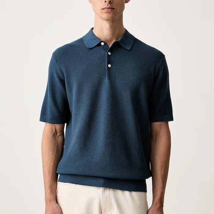 Scotch & Soda erkek pamuklu yakalı tişört