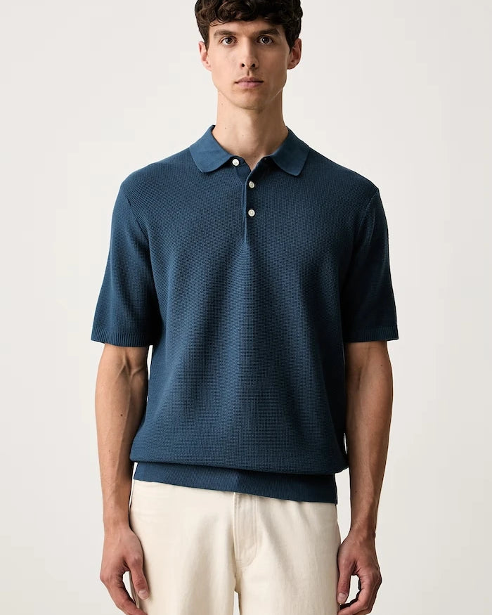 Scotch & Soda erkek pamuklu yakalı tişört
