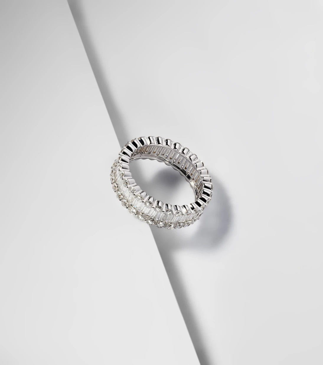Bucherer Fine Jewellery - 18kt white gold ring with diamonds