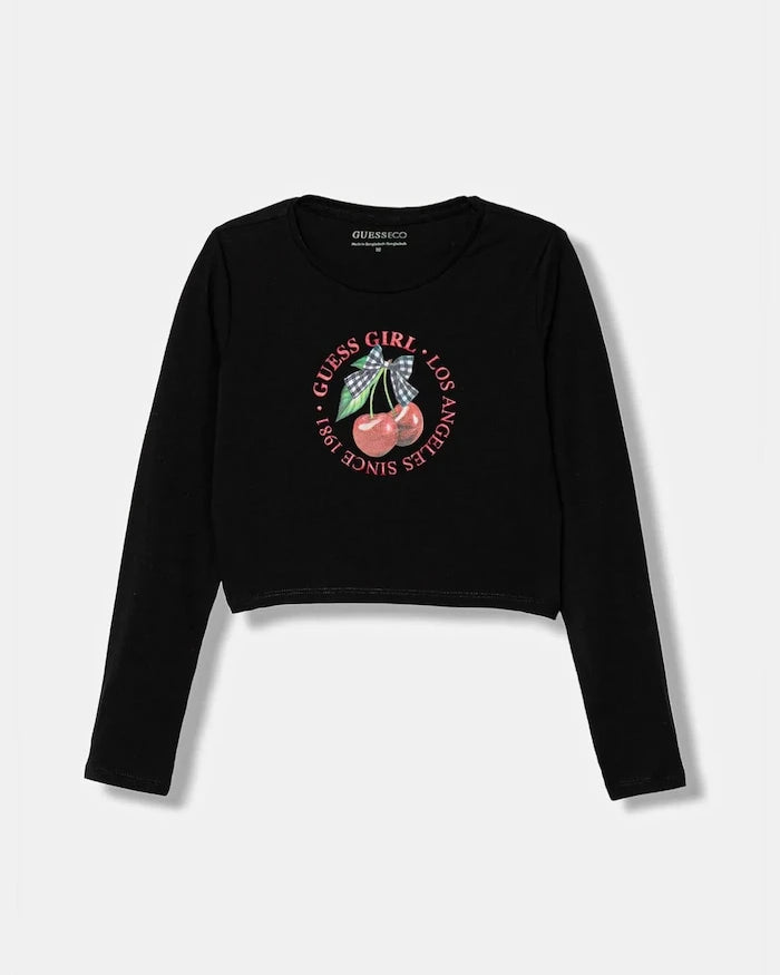 Guess Uzun Kollu Çocuk Bluzu